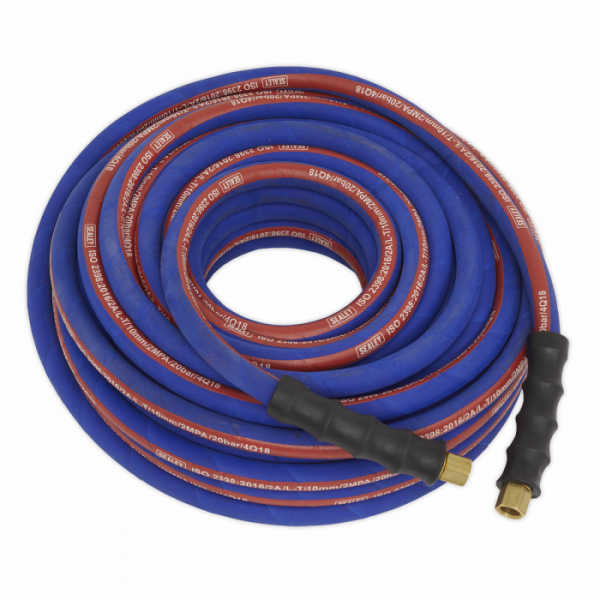 Air Hose 20m x Ø10mm with 1 / 4″BSP Unions Extra-Heavy-Duty