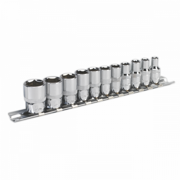 Socket Set 11pc 1 / 4″Sq Drive WallDrive® – Imperial