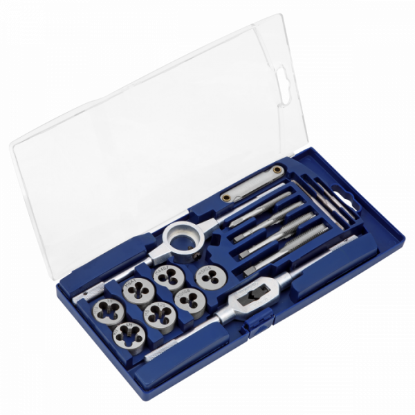 Tap & Die Set 17pc Metric