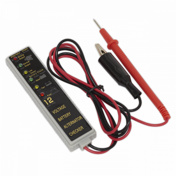 Battery & Alternator Tester 12V LED