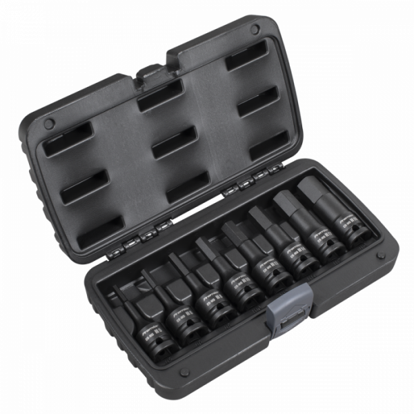 Impact Hex Socket Bit Set 1 / 2″Sq Drive