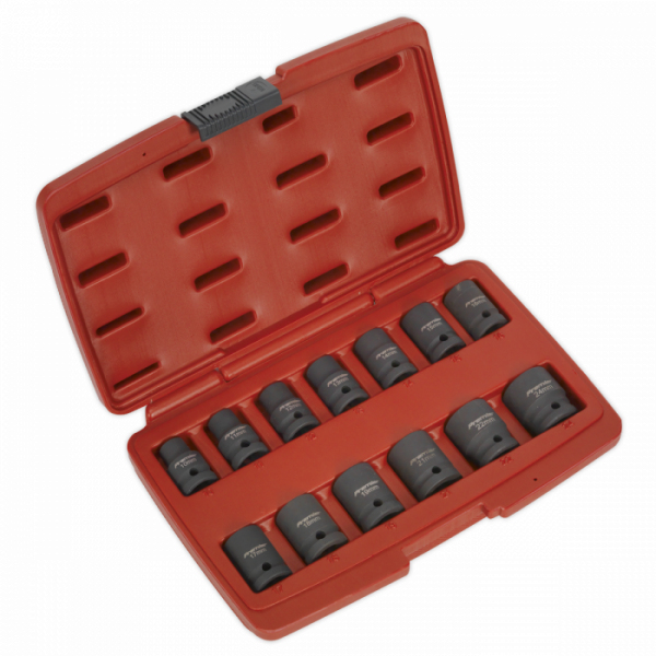 Impact Socket Set 13pc 1 / 2″Sq Drive Total Drive®