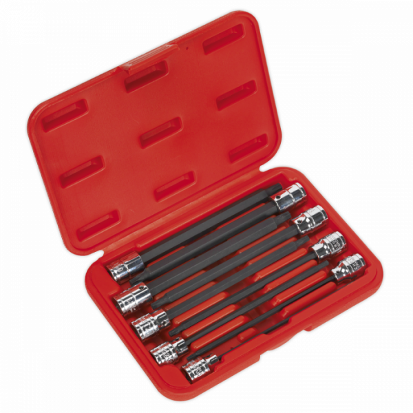 TRX-Star* Socket Bit Set 9pc 3 / 8″Sq Drive 150mm