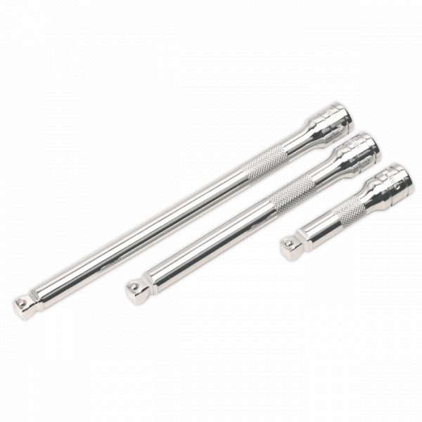 Wobble / Rigid Extension Bar Set 3pc 3 / 8″Sq Drive