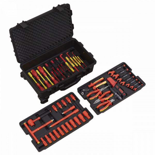 1000V Insulated Tool Kit 3 / 8″Sq Drive 50pc