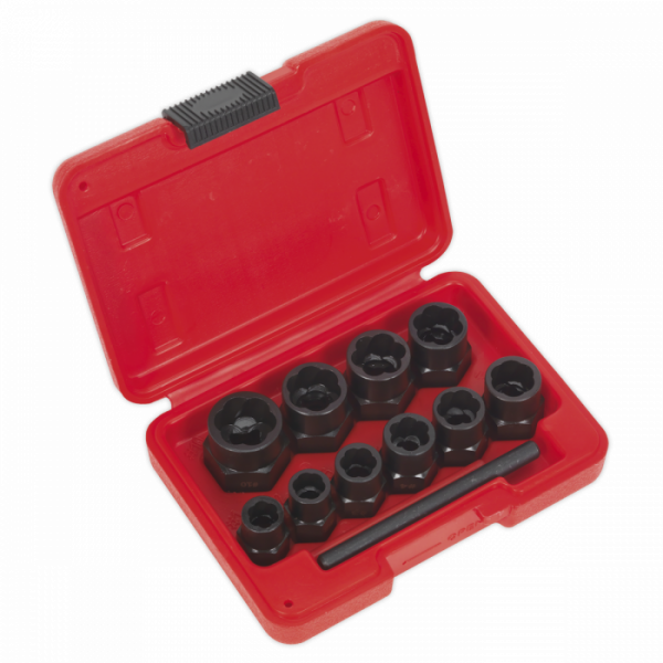 Bolt Extractor Set 11pc 3 / 8″Sq Drive or Spanner