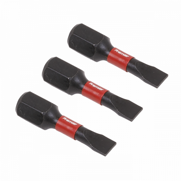 Slotted 4.5mm Impact Power Tool Bits 25mm – 3pc