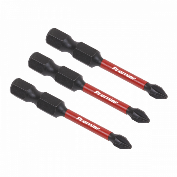 Phillips #1 Impact Power Tool Bits 50mm – 3pc