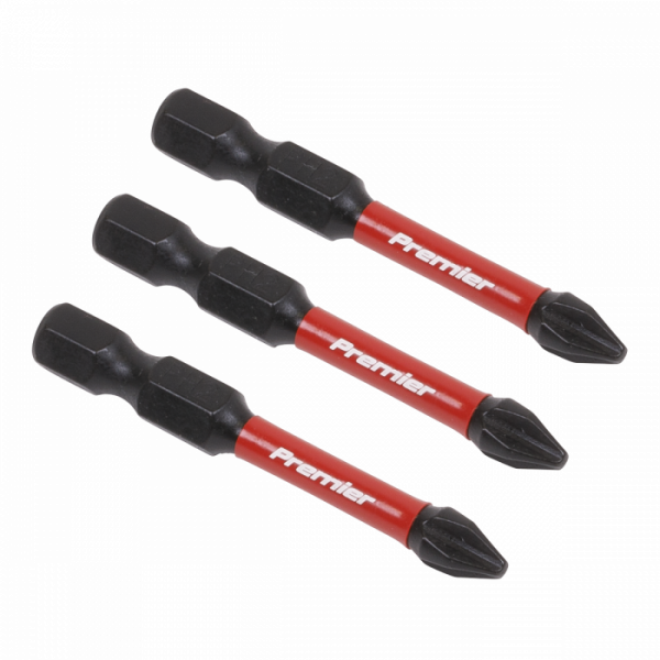 Phillips #2 Impact Power Tool Bits 50mm – 3pc