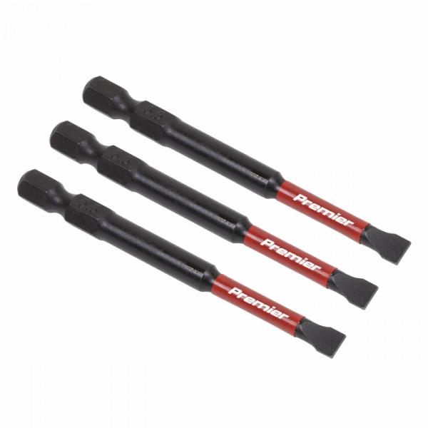 Slotted 5.5mm Impact Power Tool Bits 75mm – 3pc