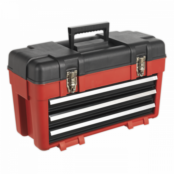 Toolbox 585mm 3 Drawer Portable