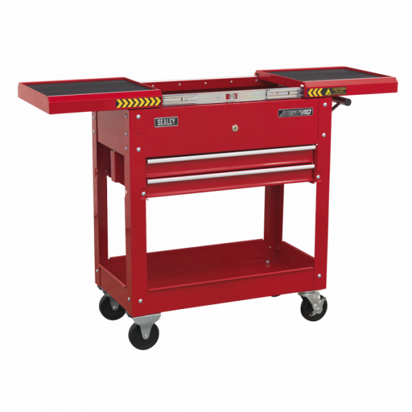 Mobile Tool & Parts Trolley – Red