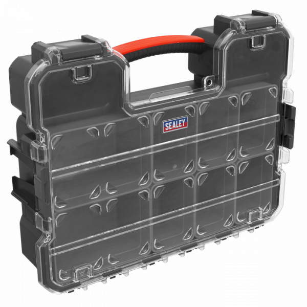 Parts Storage Case with Fixed & Removable Compartments