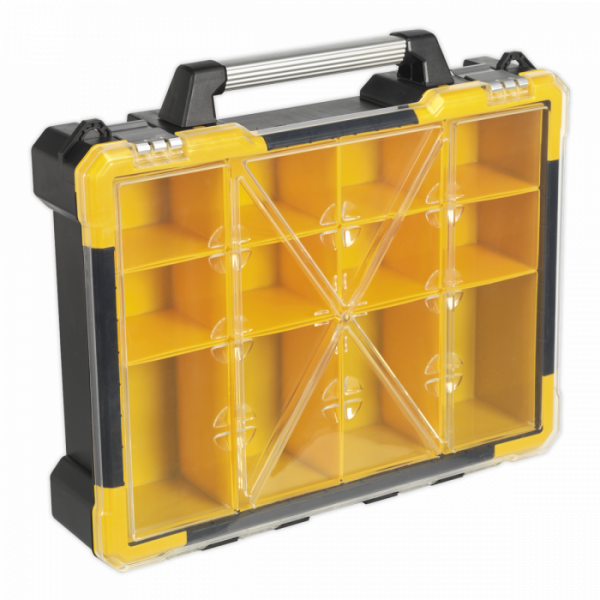 Parts Storage Case with 12 Removable Compartments 490mm