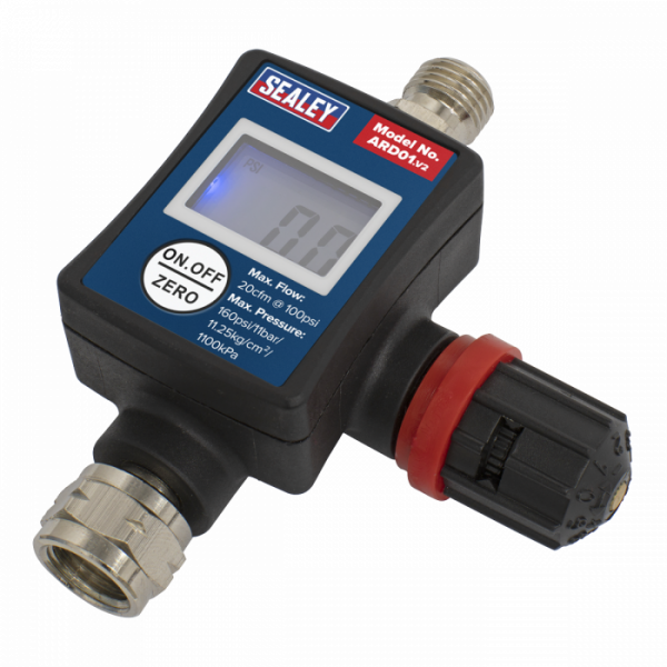 On-Gun Digital Pressure Regulator / Gauge