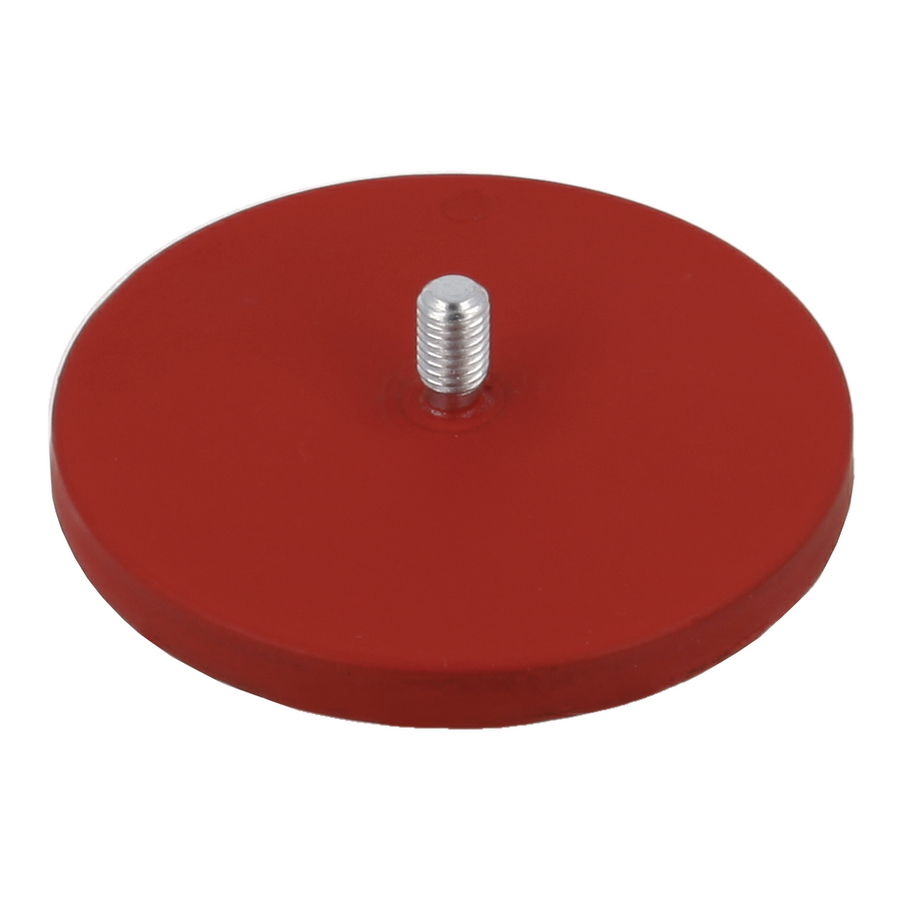 Haftmagnet 43 mit Gewindezapfen M6