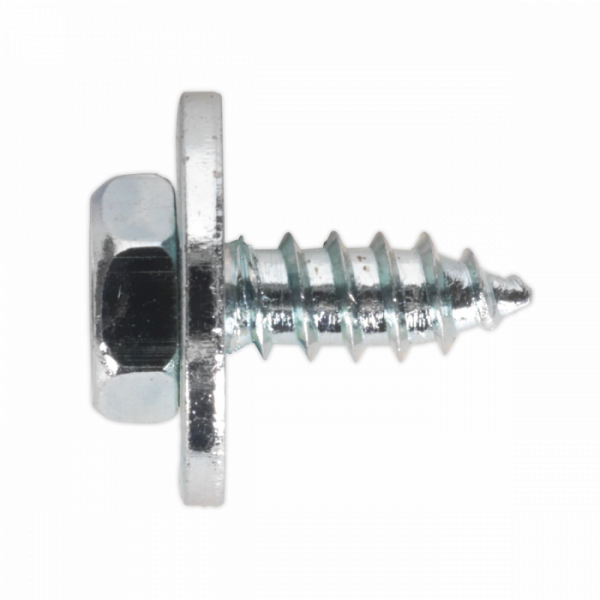 Acme Screw with Captive Washer #10 x 3 / 4″ Zinc Pack of 100