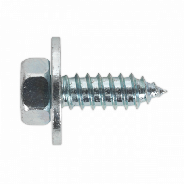 Acme Screw with Captive Washer #14 x 3 / 4″ Zinc Pack of 100