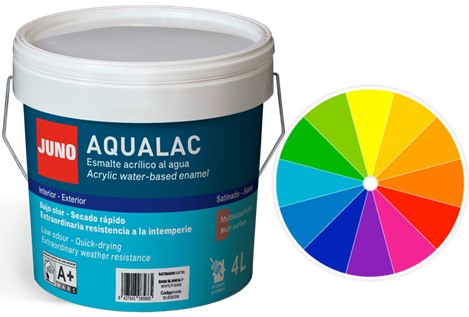 JUNO AQUALAC – PREMIUM ACRYLIC WATER BASED TRIM ENAMEL – All Colours