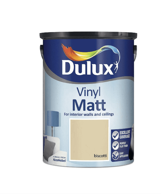 Dulux Vinyl Matt Biscotti 5L