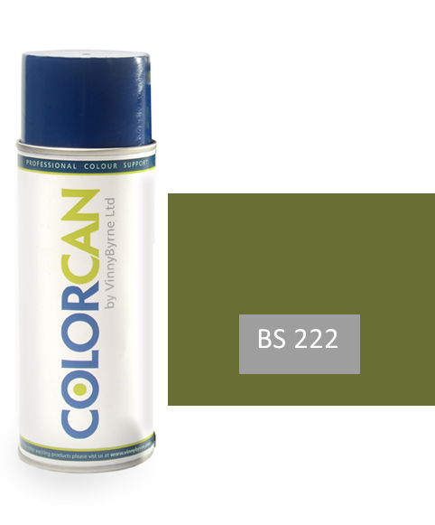 COLORCAN® Air Dry (1K)  /  2-Pack (2K) Aerosol Spray Colour BS 381C-222