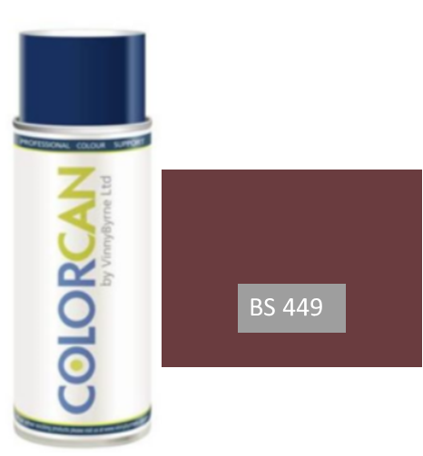 COLORCAN® Air Dry (1K)  /  2-Pack (2K) Aerosol Spray Colour BS 381C-449