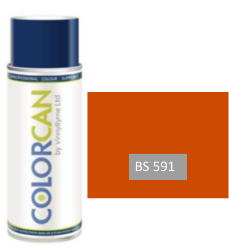 COLORCAN® Air Dry (1K)  /  2-Pack (2K) Aerosol Spray Colour BS 381C-591