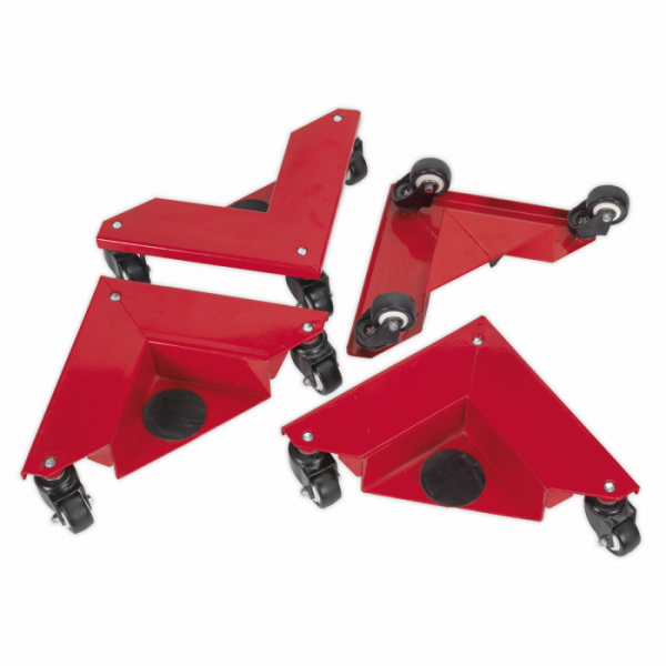 Corner Transport Dollies Set of 4 – 150kg Capacity