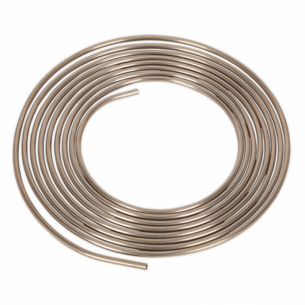 Brake Pipe Seamless Tube Cupro-Nickel 22 Gauge 5 / 16″ x 25ft BS EN 12449 CW024A