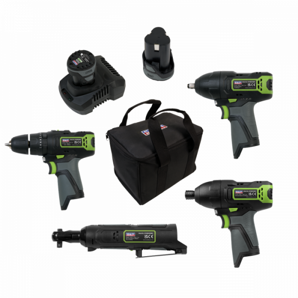 4 x 10.8V SV10.8 Series Cordless Combo Kit – 2 Batteries