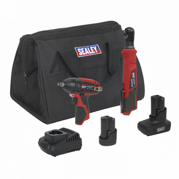 2 x 12V SV12 Series  Cordless Power Tool Combo Kit