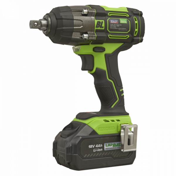 Cordless Impact Wrench 18V 4Ah Lithium-ion 1 / 2″Sq Drive