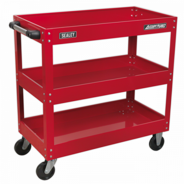 Workshop Trolley 3-Level Heavy-Duty