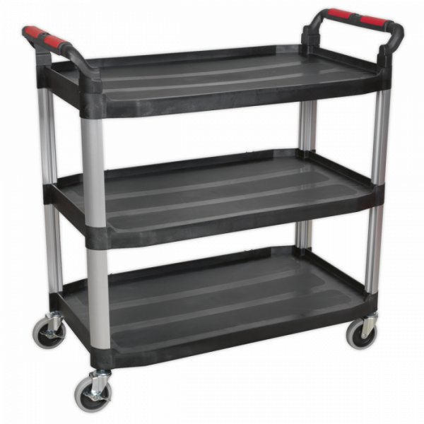 Workshop Trolley 3-Level Composite – 3 Wall