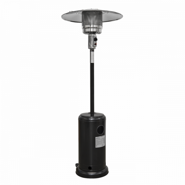 Dellonda Outdoor Garden Gas Patio Heater 13kW Commercial & Domestic Use, Black