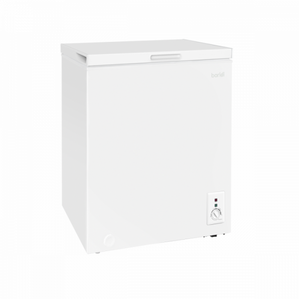 Baridi Freestanding Chest Freezer, 99L Capacity, Garages and Outbuilding Safe, -12 to -24°C Adjustable Thermostat with Refrigeration Mode, White