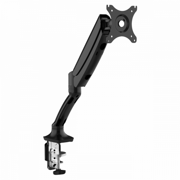 Dellonda Single Monitor Mount Arm, 9kg Load Capacity, 10-27″ Screens – Black