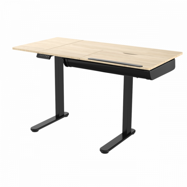 Dellonda Electric Standing Drafting Desk Ergonomic Drawing Sit / Stand Table 0-40°