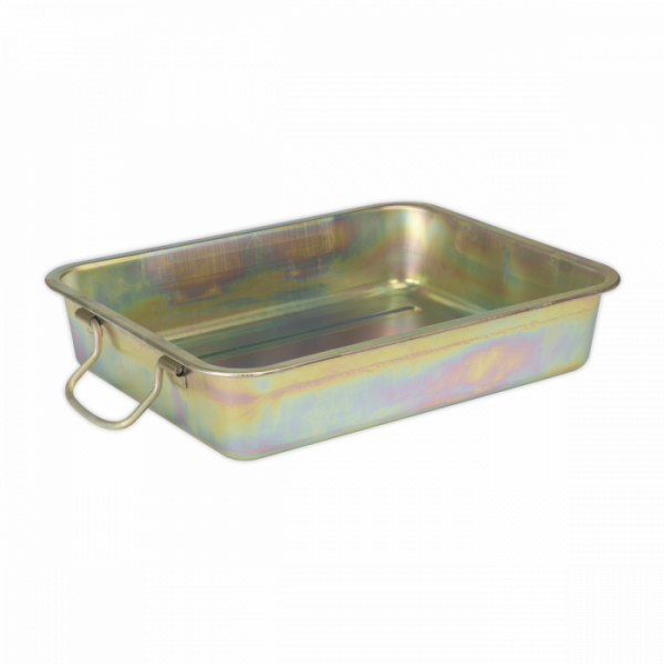 Metal Drain Pan 9L