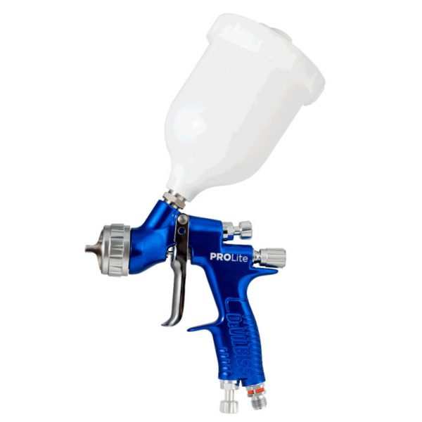 PROLITE-GTE10-12-C Basecoat Gravity Gun & Acetal Cup Kit : 1.2mm Fluid Tip, TE10 Air Cap