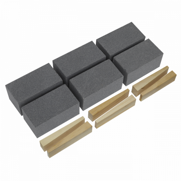 Floor Grinding Block 50 x 50 x 100mm 60Grit – Pack of 6