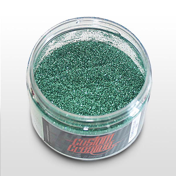 CUSTOM CREATIVE Special-Effect Finish Flakes (Size 008) 120ml – Esmerald Green