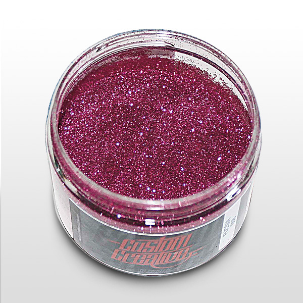 CUSTOM CREATIVE Special-Effect Finish Flakes (Size 008) 120ml – Fucsia