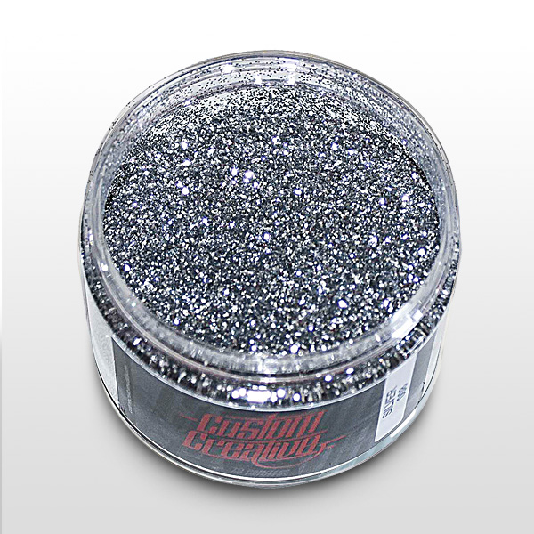 CUSTOM CREATIVE Special-Effect Finish Flakes (Size 025) 120ml – Silver