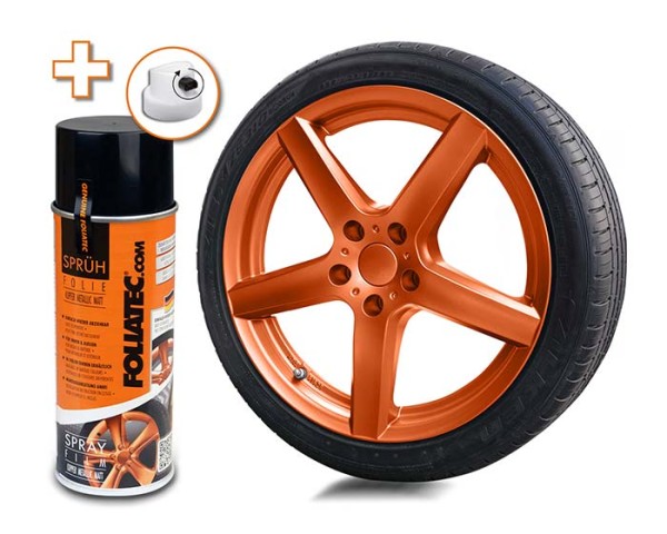 Foliatec Spray Peelable Wheel Rim Film 400ml – 10 Colours Available