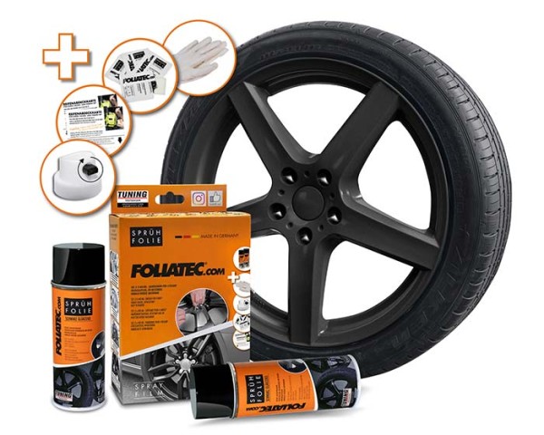 Foliatec Spray Peelable Wheel Rim Film Kit- 10 Colours Available