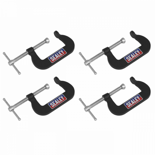 Junior C-Clamp 4pc Set – 51mm x 32mm