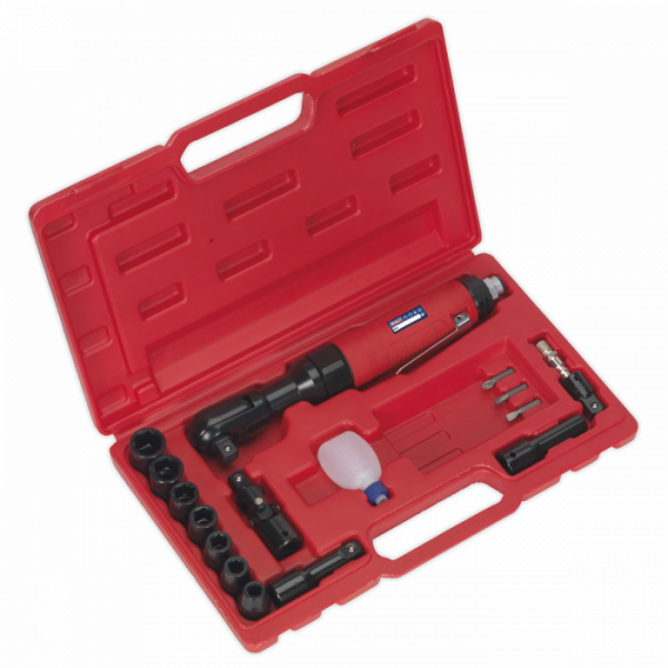 Air Ratchet Wrench Kit 1 / 2″Sq Drive