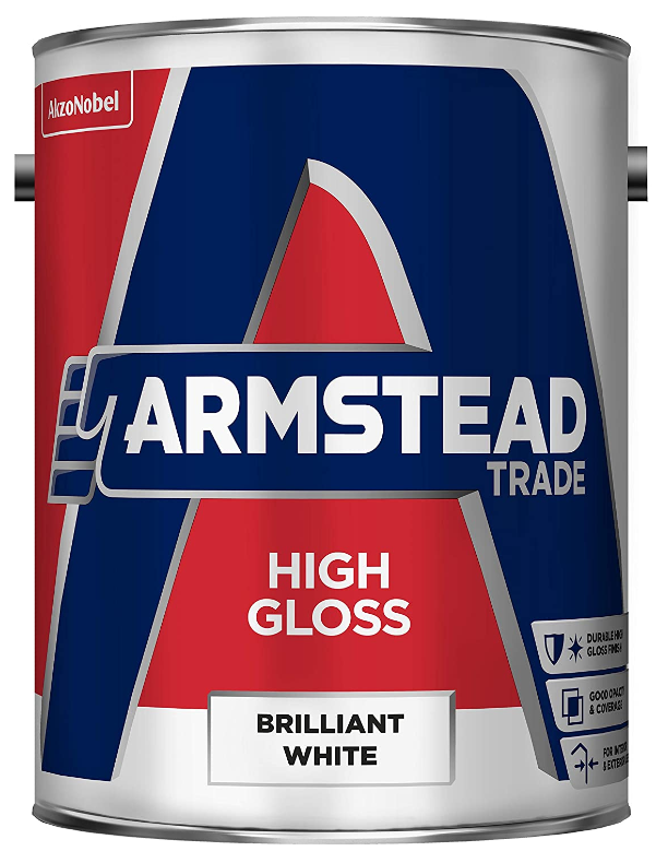 Armstead Trade High Gloss Brilliant White 5L