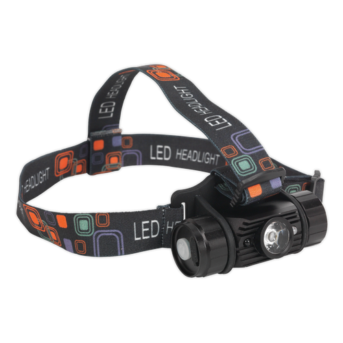 SEALEY RECHARGABLE HEAD TORCH 5W SMD LED
